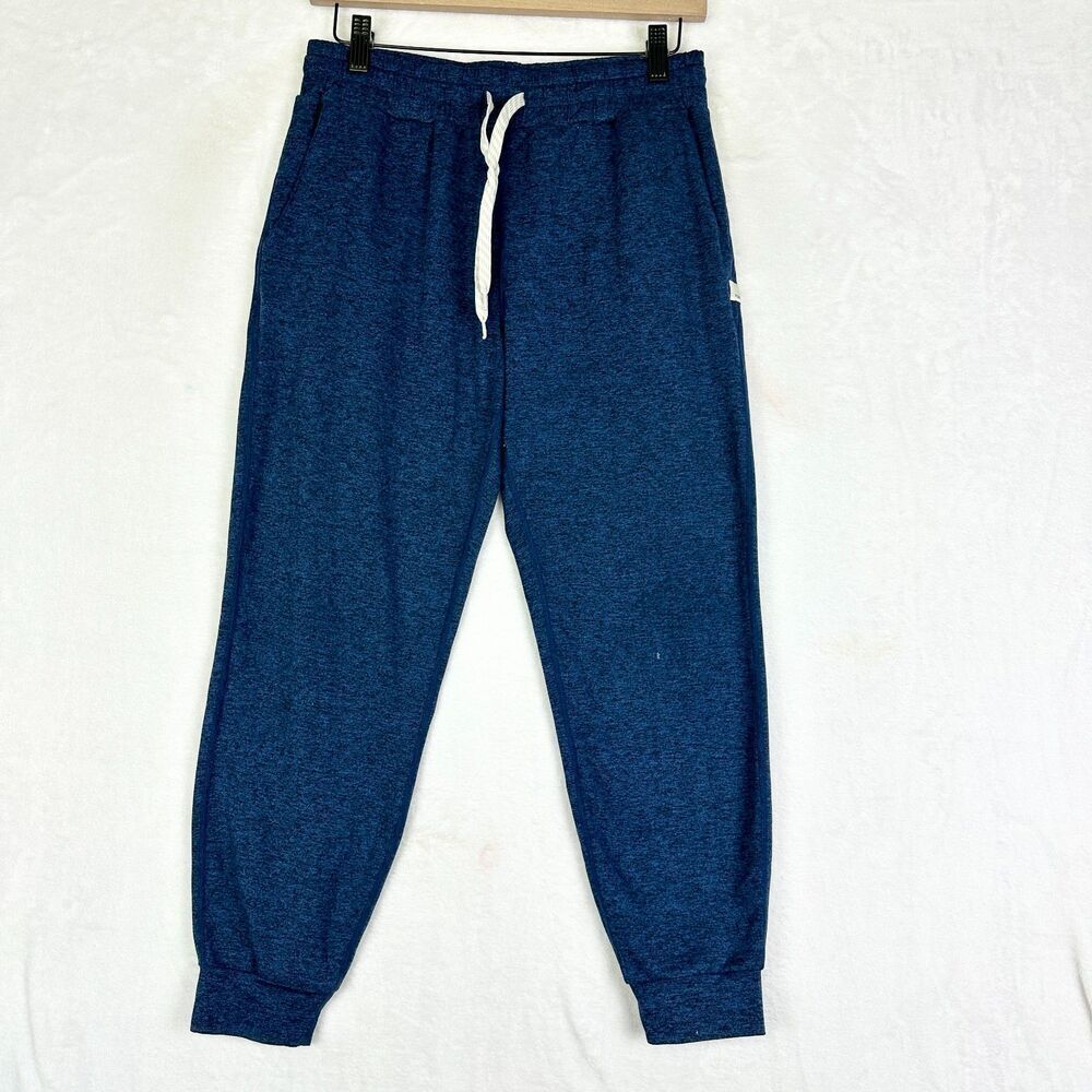 Vuori Women's Performance Jogger Size Small Midnight Heather Blue DreamKnit